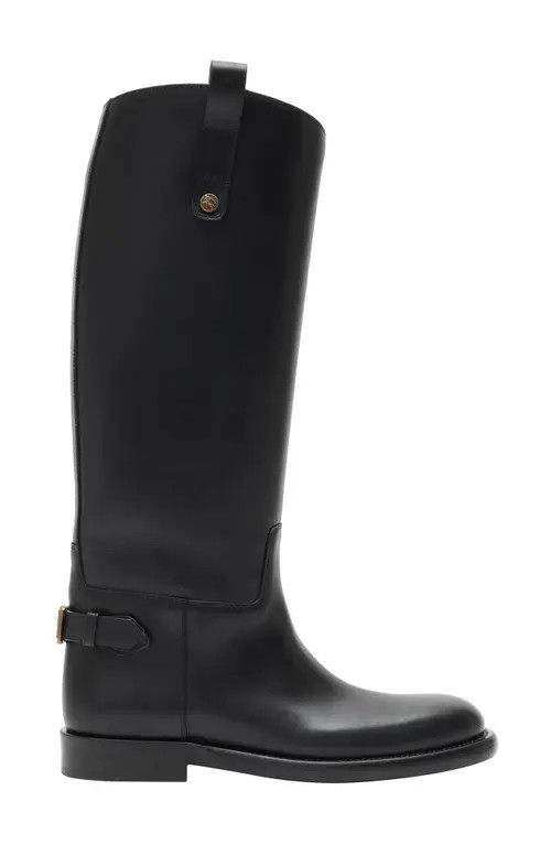 burberry Cavalier Riding Boot in Black at Nordstrom, Size 9.5Us | Nordstrom