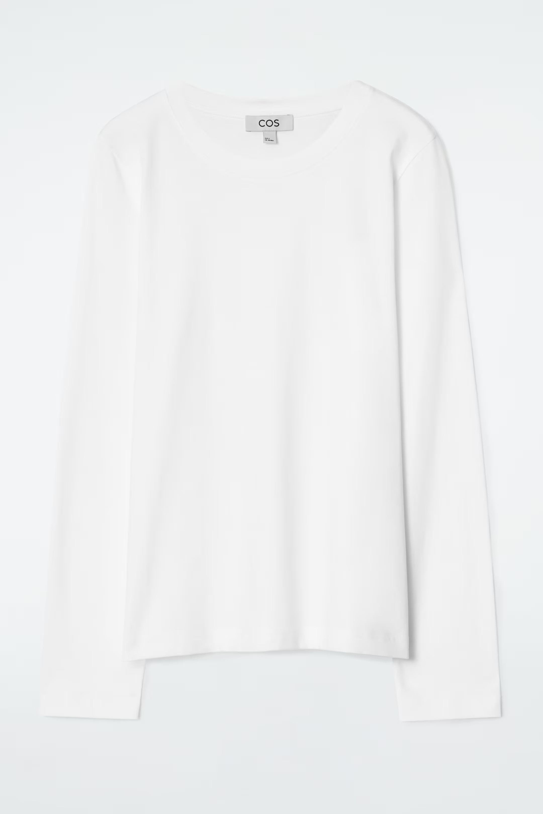24/7 LONG-SLEEVED T-SHIRT - WHITE | COS GB | COS UK