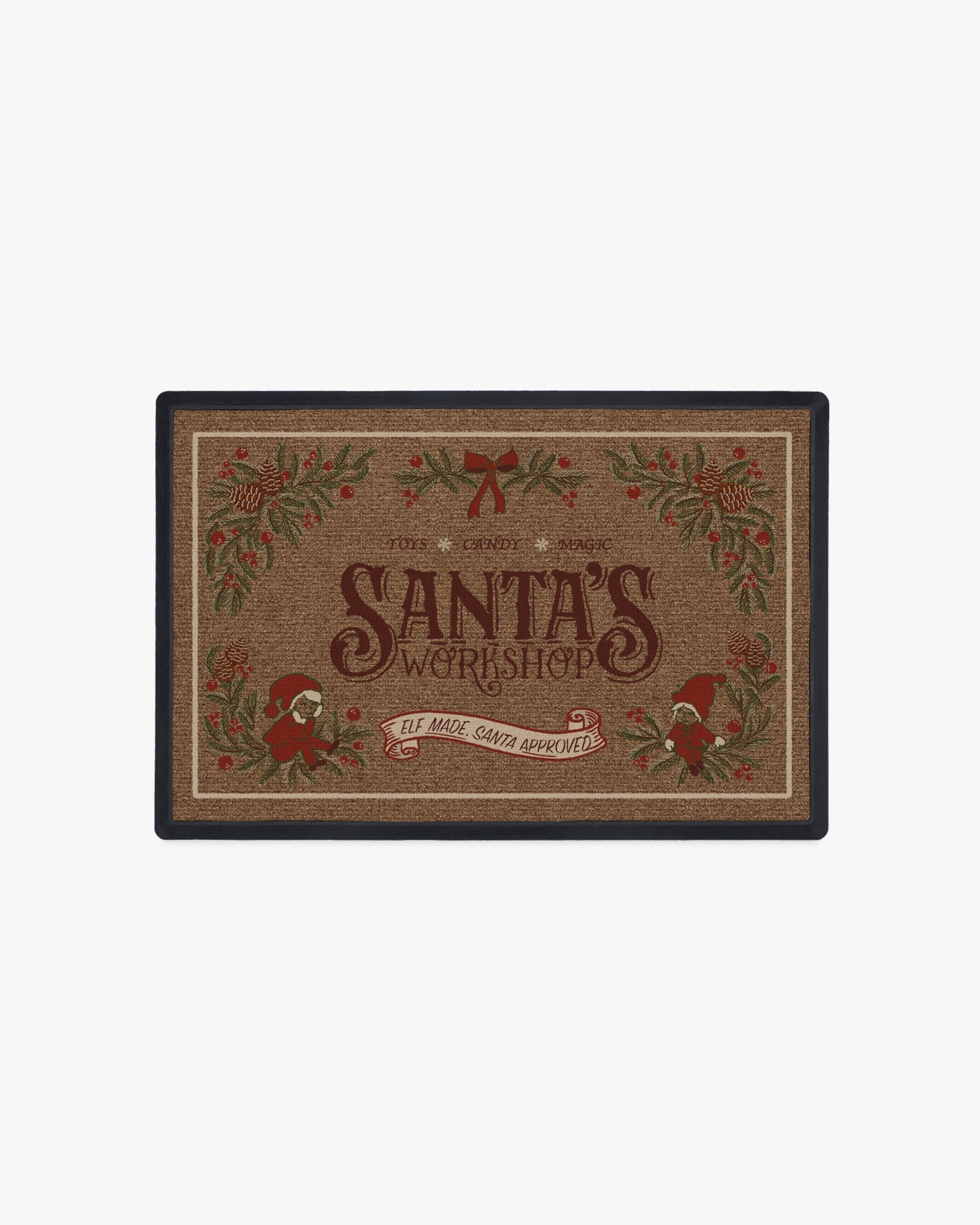 Santa's Workshop Doormat | Ruggable