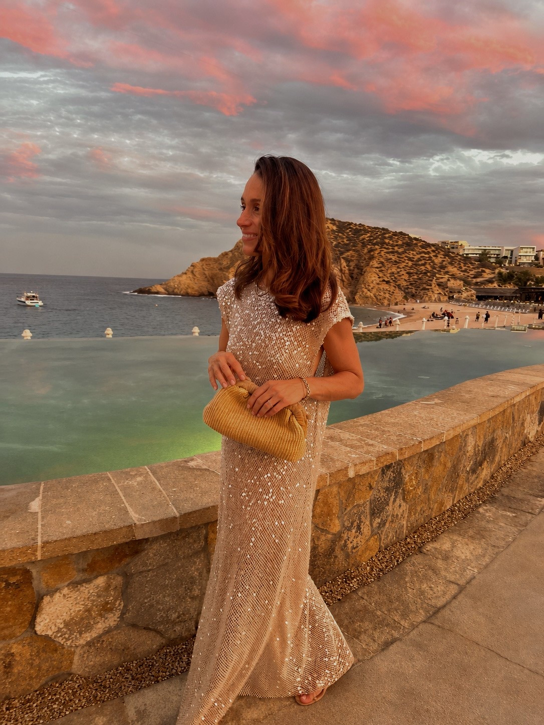 Sparkles for dinner 
Dress is so beautiful in person 
Special occasion summer dress

#LTKOver40