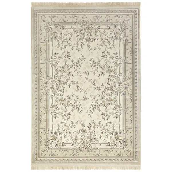 Tufted Cream/Beige Rug | Wayfair UK