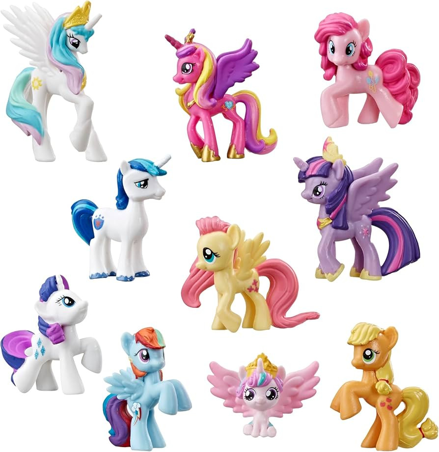 My Little Pony Toy Rainbow Equestria Favorites 10 Figure Collection, for Kids Ages 3 Years Old an... | Amazon (US)