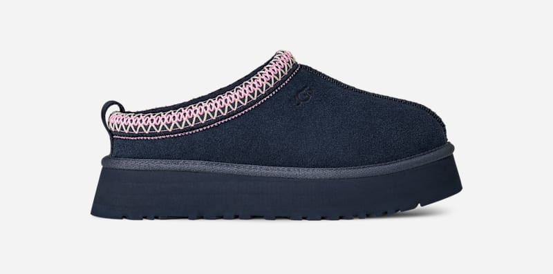 UGG® Women's Tazz II Sheepskin Slippers in Dark Indigo, Size 8 | UGG (US)