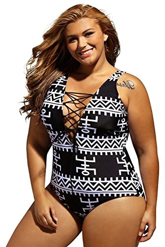 amazon plus swimwear