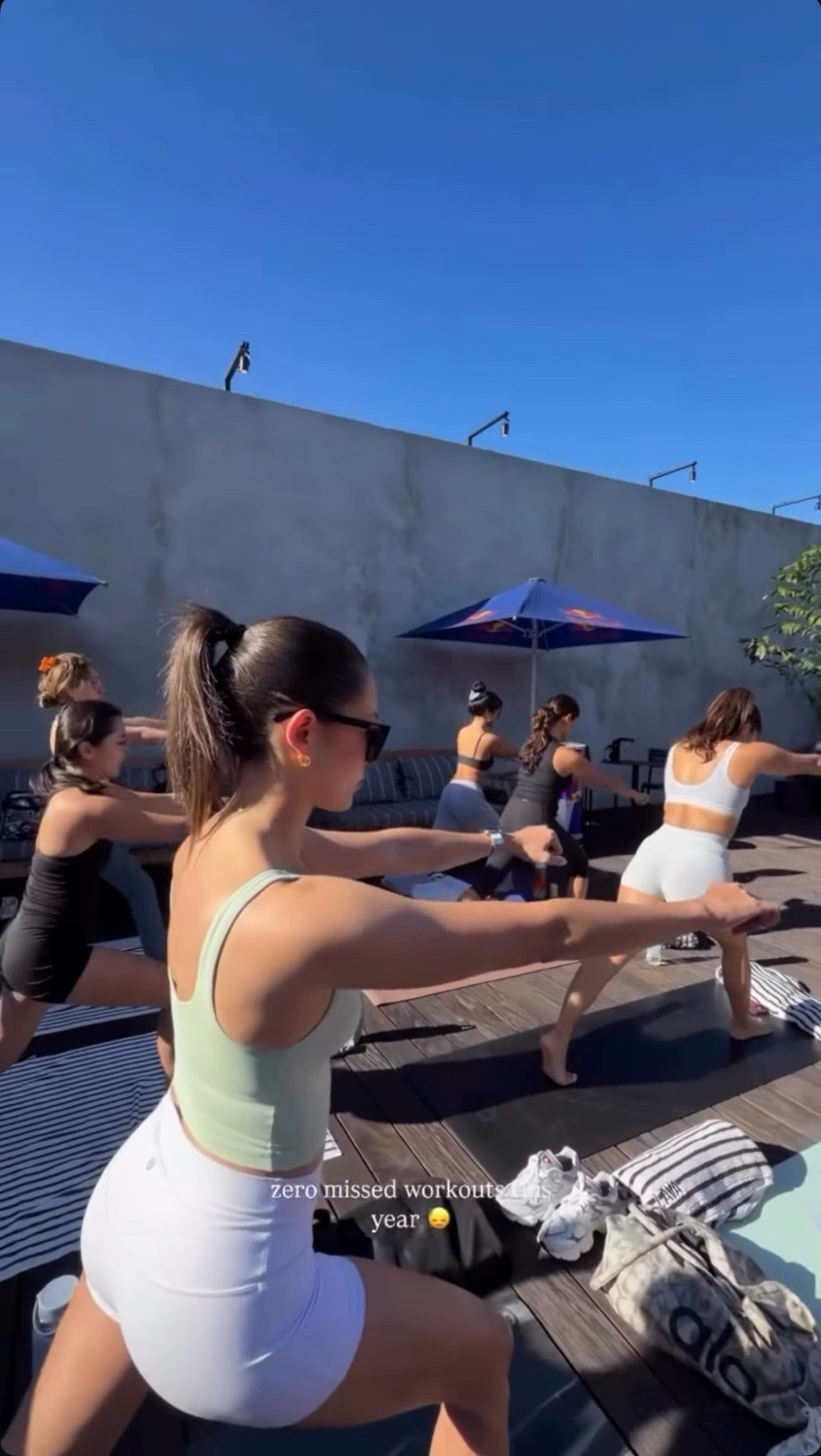Morning pilates! 💪🏼✨ (grand opening of Lava Wellness - gorgeous new venue in Honolulu - they also have sauna, cold plunge, cryotherapy and red light!) wearing this top - on sale for $15!! In XS and the shorts in size 6! 

#LTKootd #LTKActive