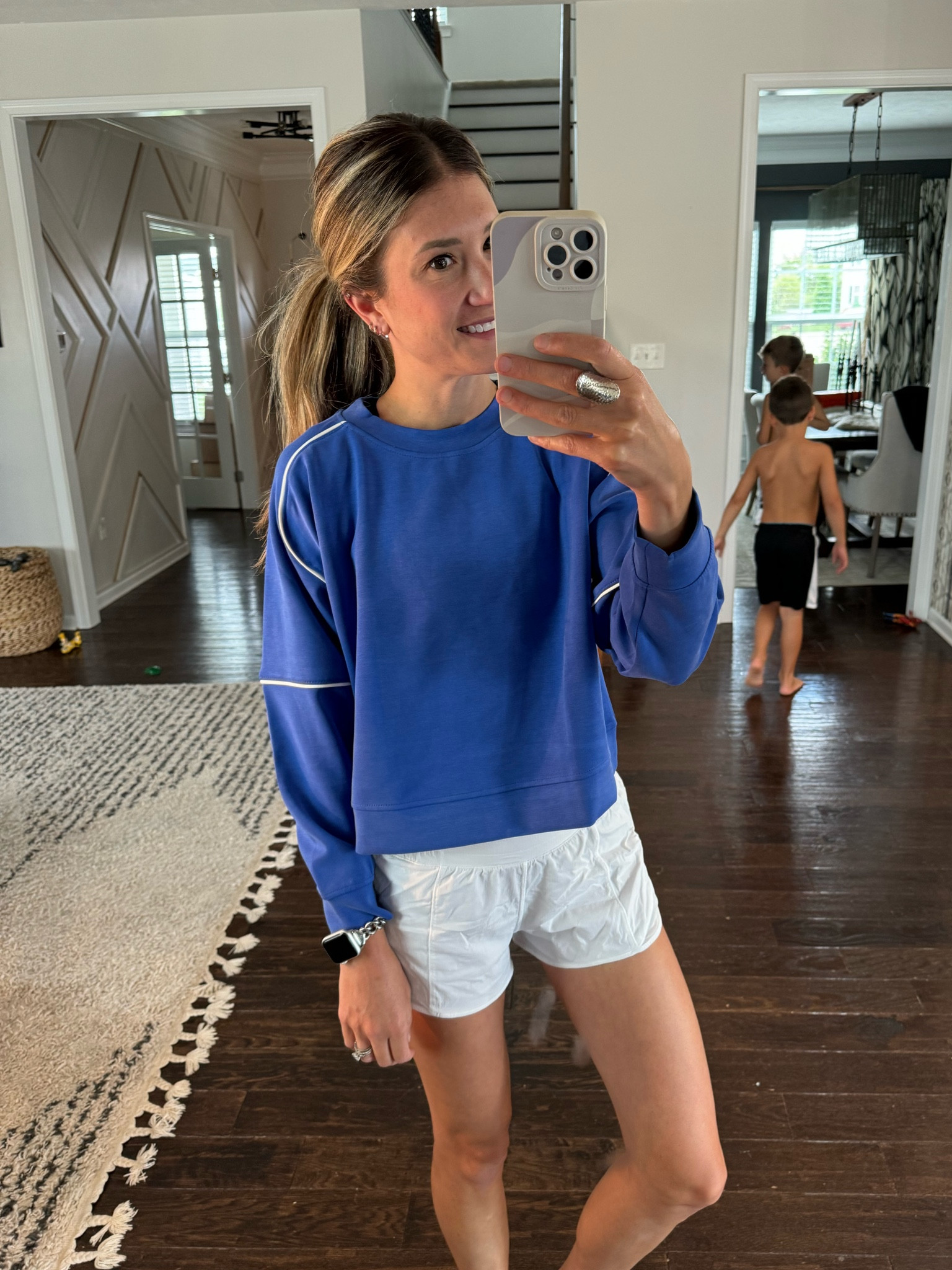 Target sweatshirt that’s just like the softstreme pullover from Lululemon 

#LTKFitness #LTKActive #LTKFindsUnder50