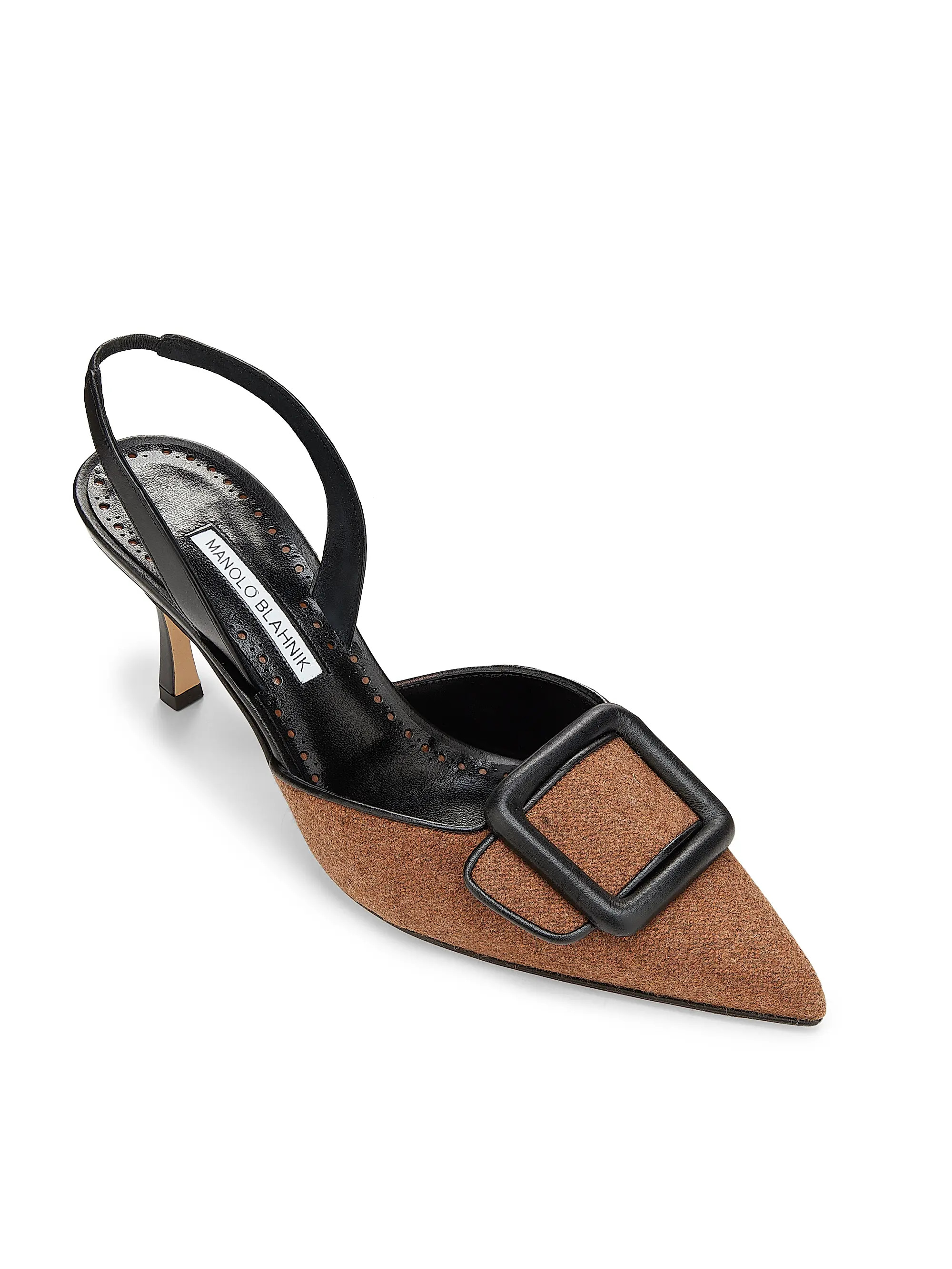 Mayslibi Gala Wool-Blend Slingback Pumps | Saks Fifth Avenue