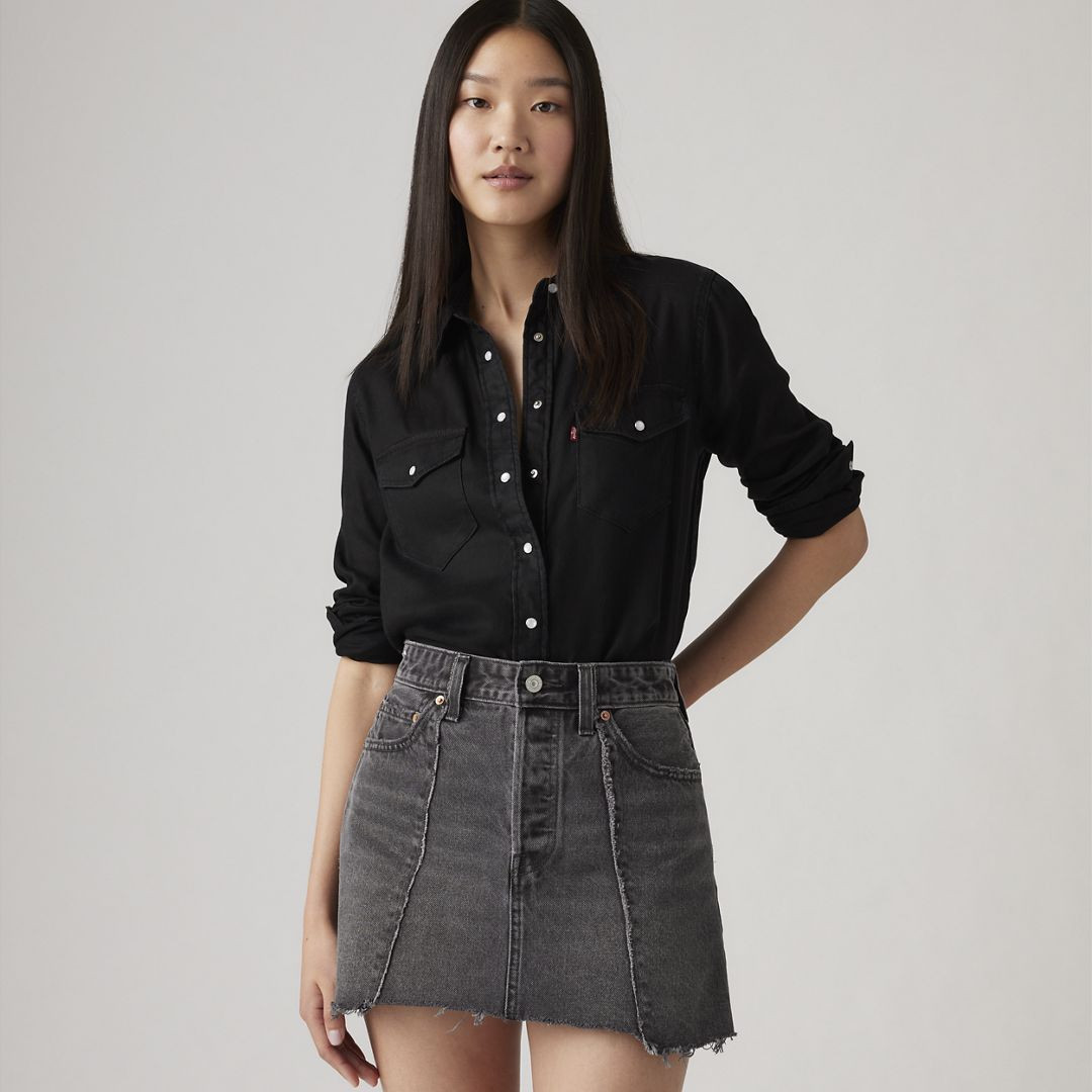 Levi's Iconic Western Denim Shirt - Women's XS | Levi's US