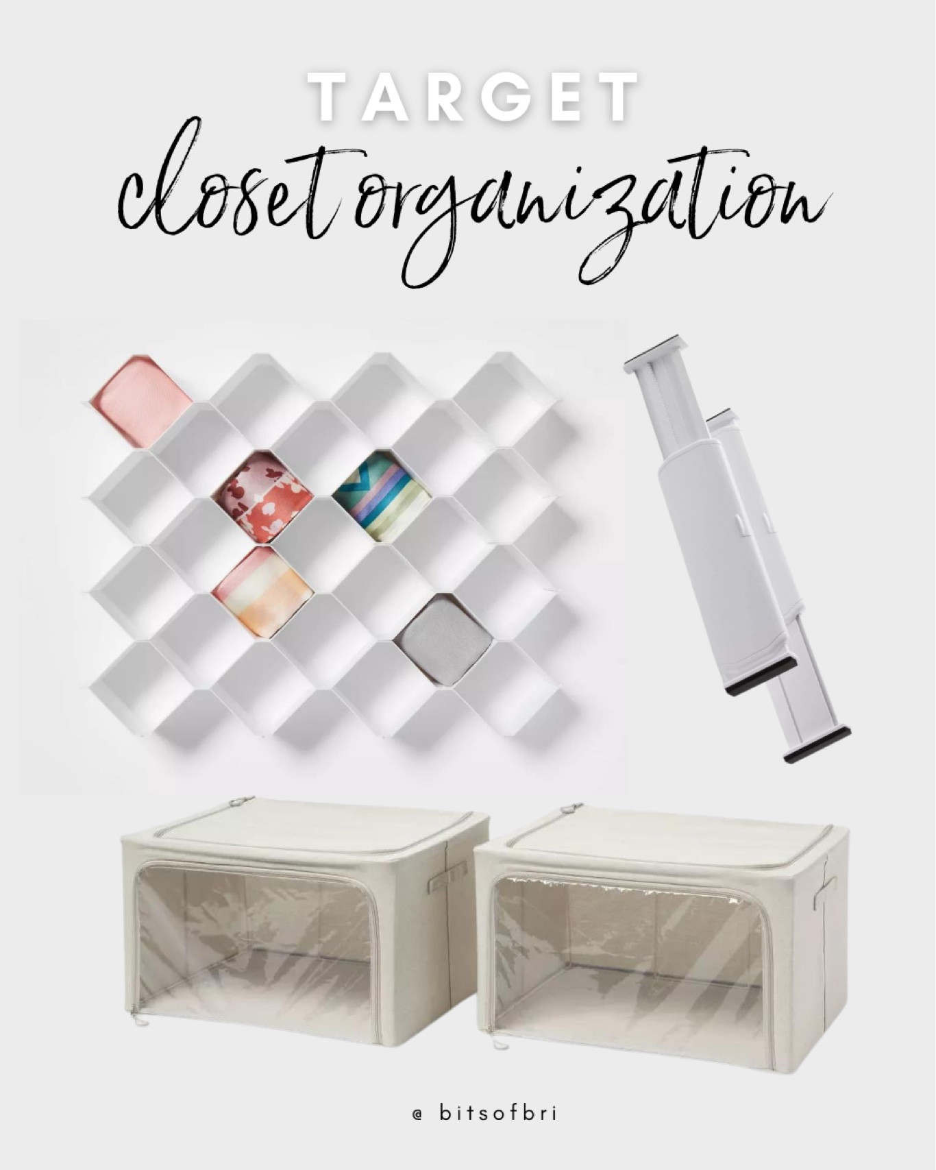 Target closet Organization / spring cleaning

#LTKFind #LTKstyletip #LTKhome