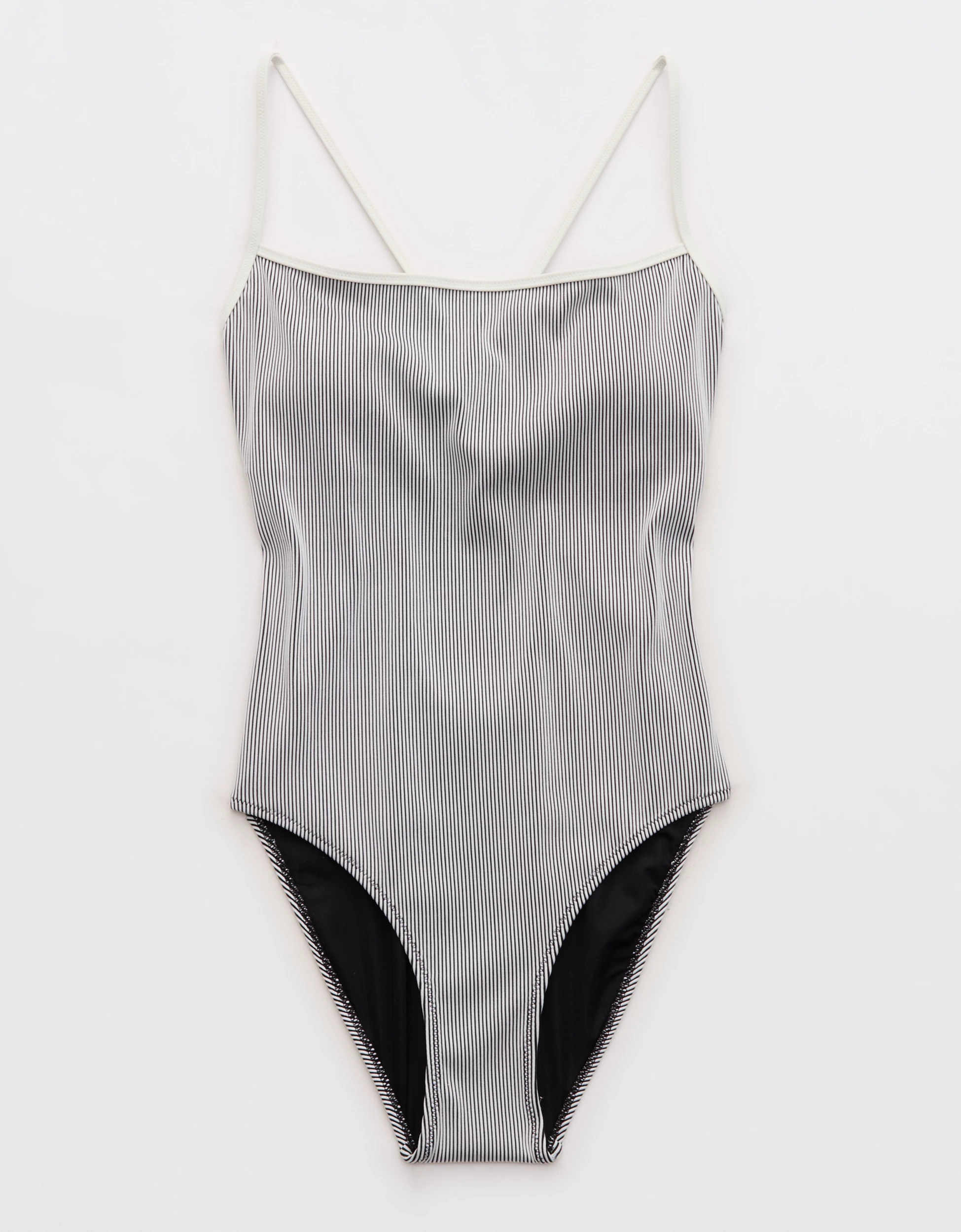 Aerie Ribbed Scoop One Piece Swimsuit | Aerie
