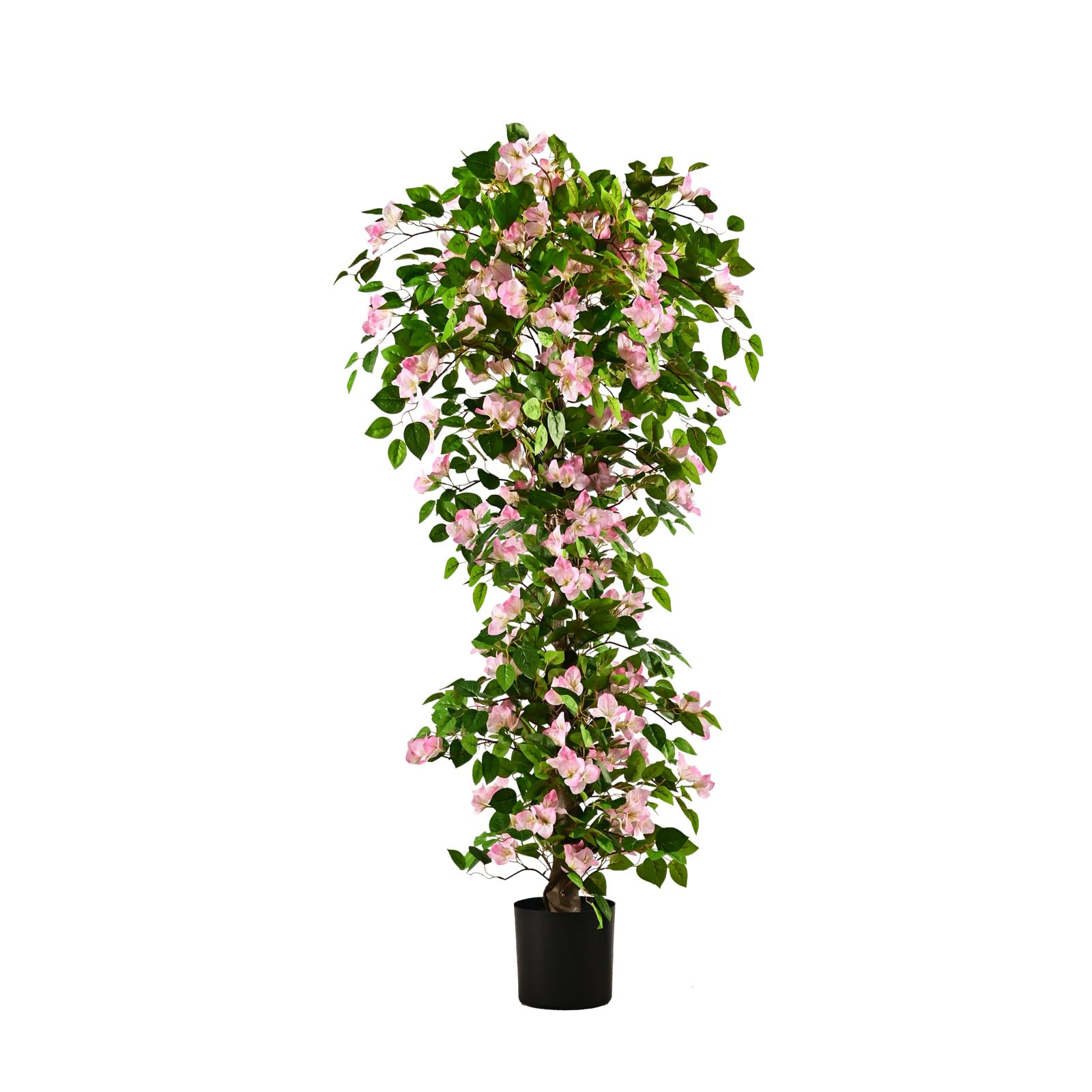 Artificial Bougainvillea Tree -5FT Faux Bougainvillea Tree with Realistic Flowers, Tall Fake Flow... | Amazon (US)