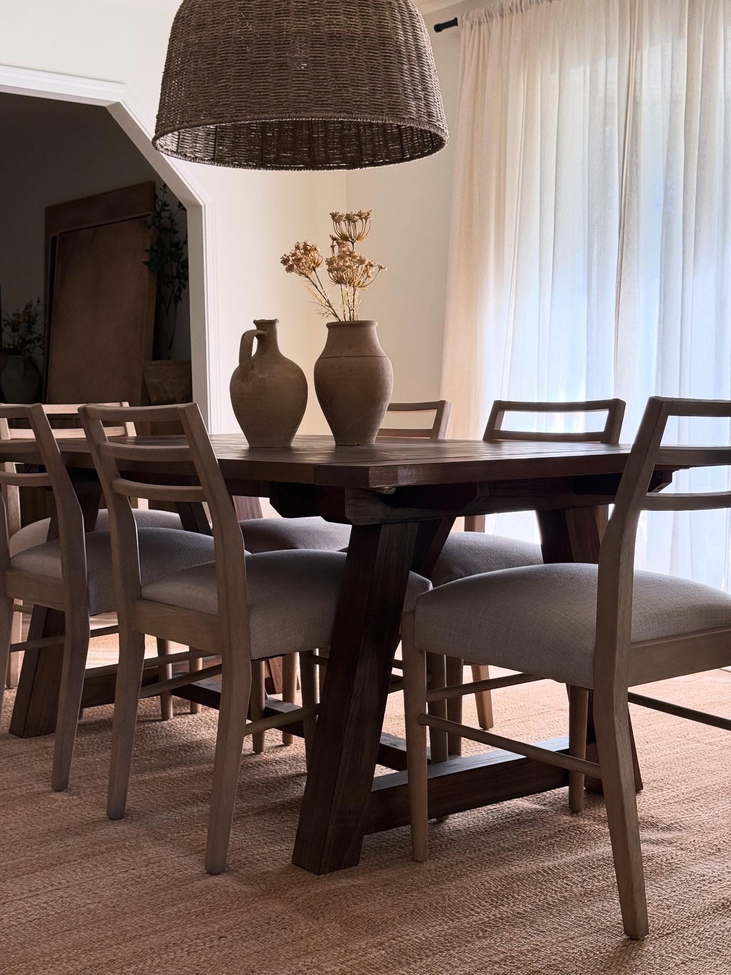 Organic modern dining room 

#LTKHome #LTKStyleTip #LTKSaleAlert
