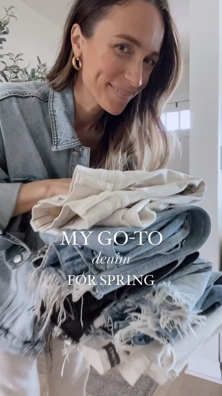 Some of my go to denim  for spring 

#LTKstyletip