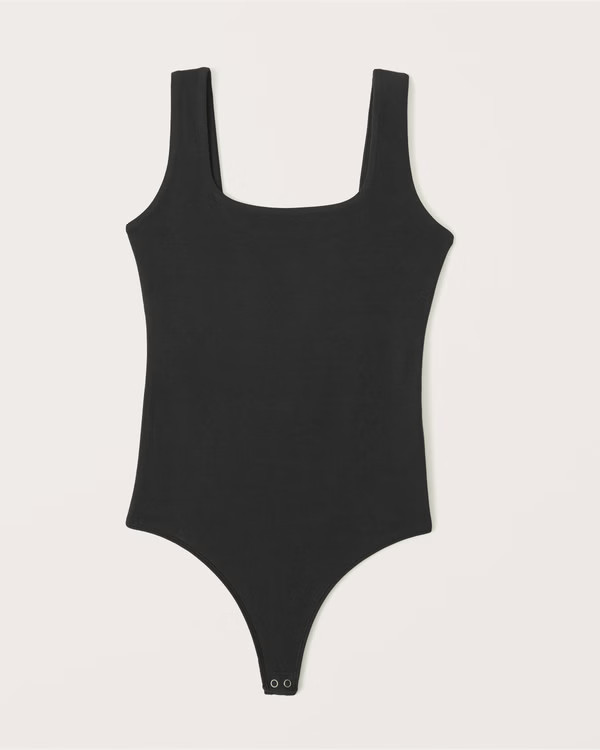 Women's Cotton Seamless Fabric Tank Bodysuit | Women's Tops | Abercrombie.com | Abercrombie & Fitch (US)