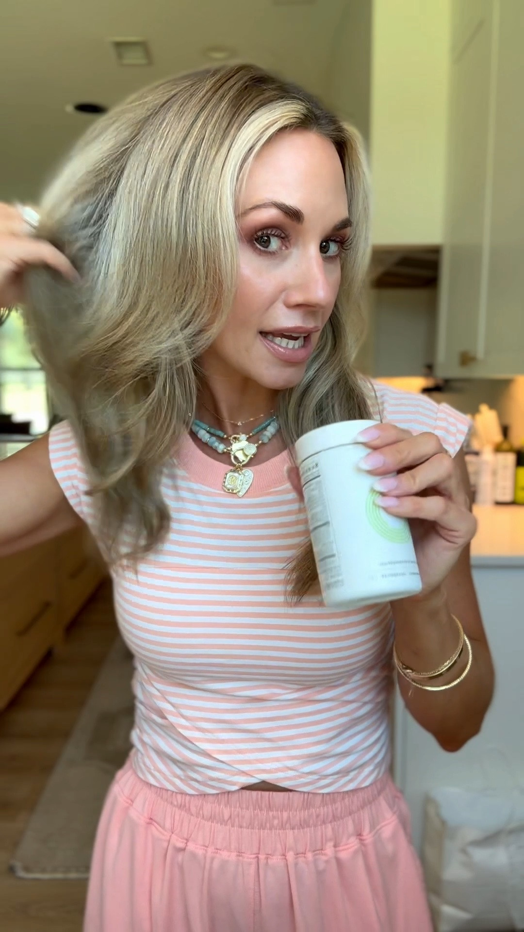 I’ve been taking @Nutrafol for 1.5 years and it ACTUALLY works! I went on a whole hair journey after I had postpartum hair loss. This is what actually worked for me! You can use code LTK15 at checkout for 15% off on top of the welcome offer for extra savings! 
Monthly: $24 total savings, 3-month: $55 total savings, 6-month: $121 total savings

#ad

#LTKdayinmylife #LTKstorytime #LTKBeauty
