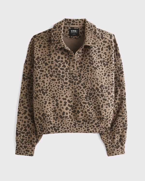 Top RatedActive by AbercrombieYPB neoKNIT Polo Sweatshirt | Abercrombie & Fitch (US)