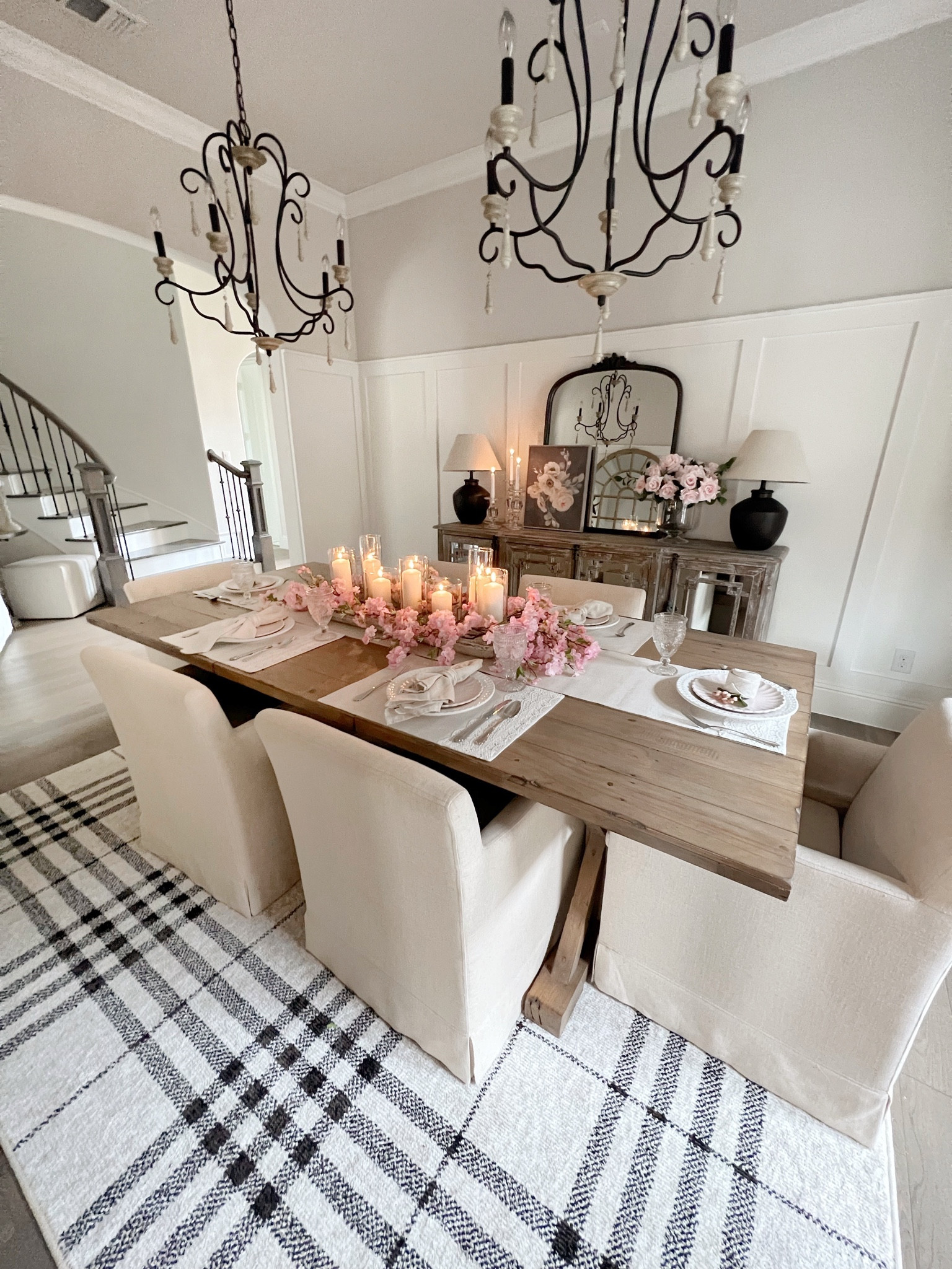 Dining room Valentine’s Day decor 

#LTKSeasonal #LTKunder50 #LTKhome