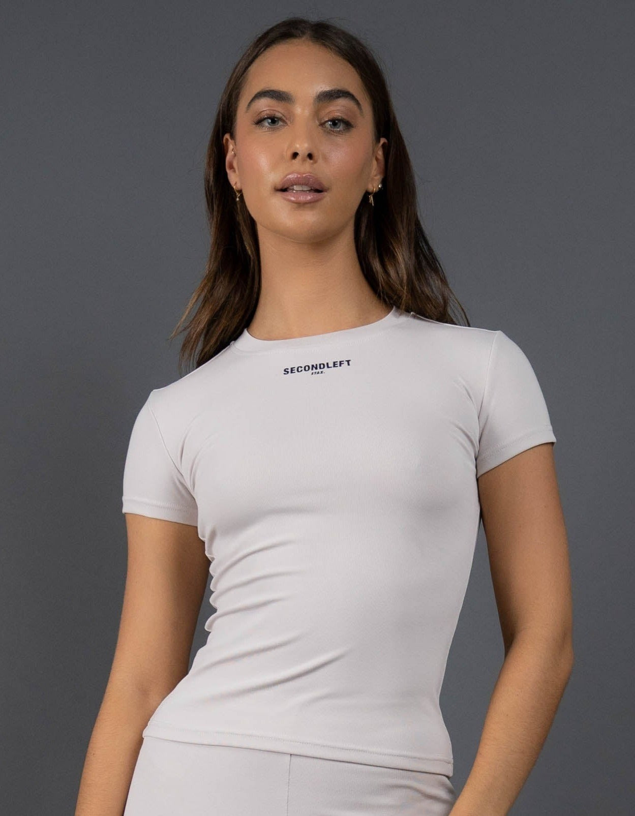 STAX. SL BW Fitted Tee Dove - Beige | STAX.