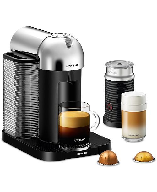 Nespresso by Breville VertuoLine Coffee & Espresso Machine with Aeroccino & Reviews - Coffee, Tea... | Macys (US)