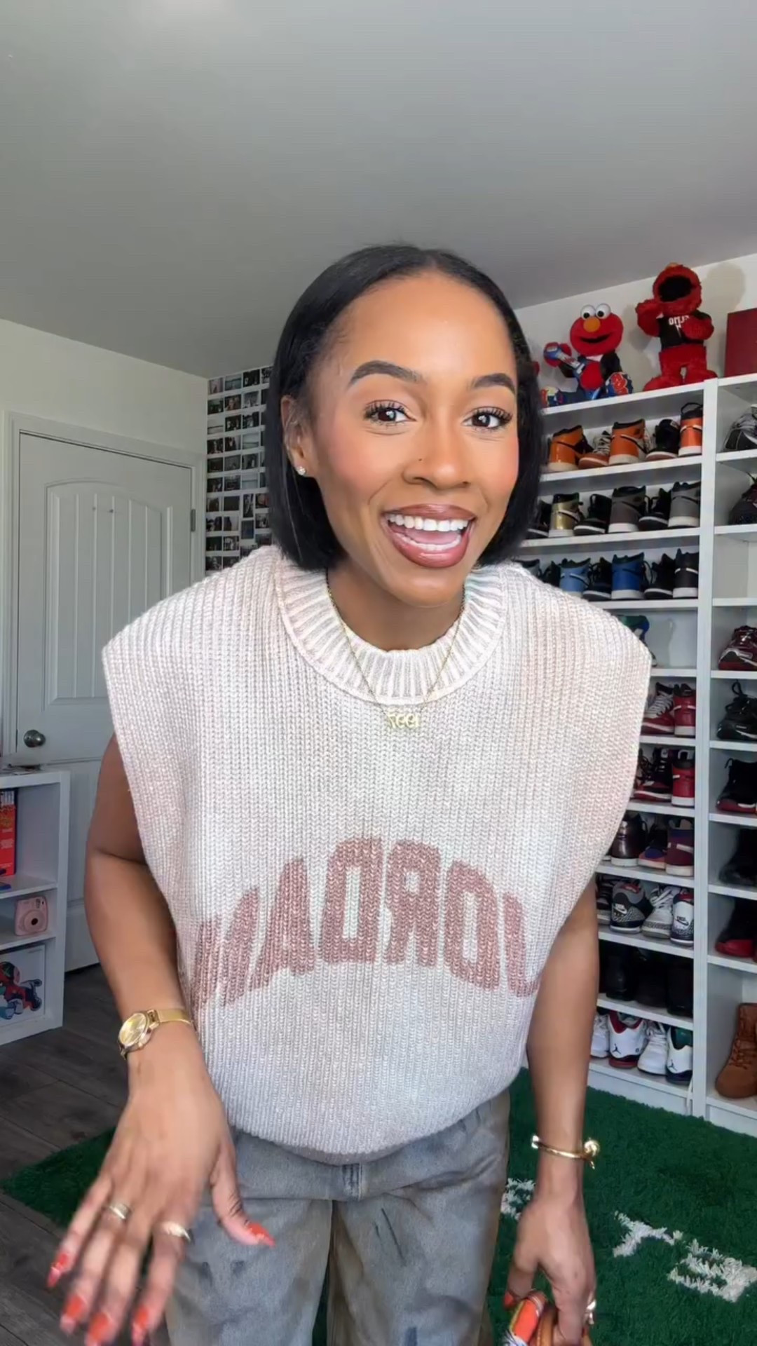 Fall layering starts with elevated basics and this @jumpman23 Knit Vest is that piece. I styled it casual with wide-leg denim + sneakers for an easy everyday look. Shop the full outfit in my LTK, linked in my bio. #JumpmanPartner #FittingRoom23 #fallfashion #ootd #outfitinspiration

#LTKFindsUnder50 #LTKFallSale #LTKStyleTip