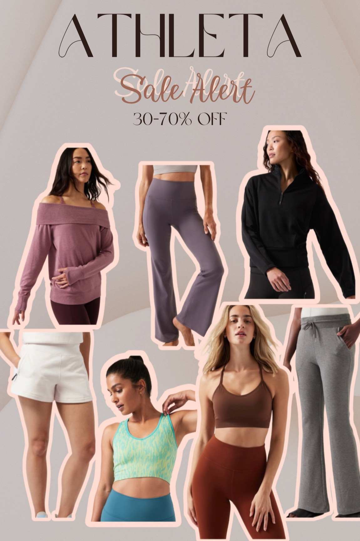 athleta sale alert! 30-70% off. athleisure apparel. gym clothes. 
#sale #athleta #flareleggings #sportsbras

#LTKU #LTKSale #LTKsalealert