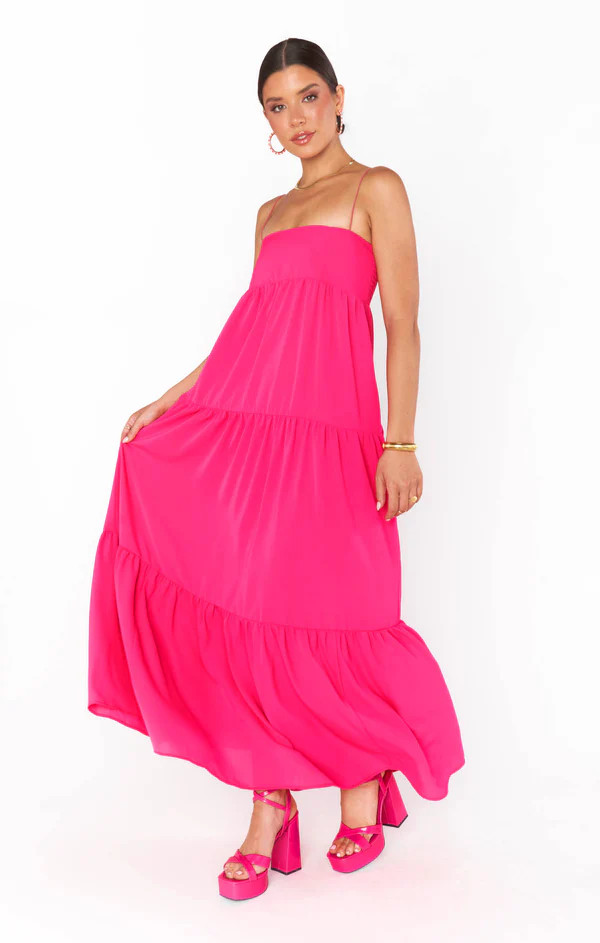 Long Weekend Maxi Dress ~ Pink Pebble | Show Me Your Mumu