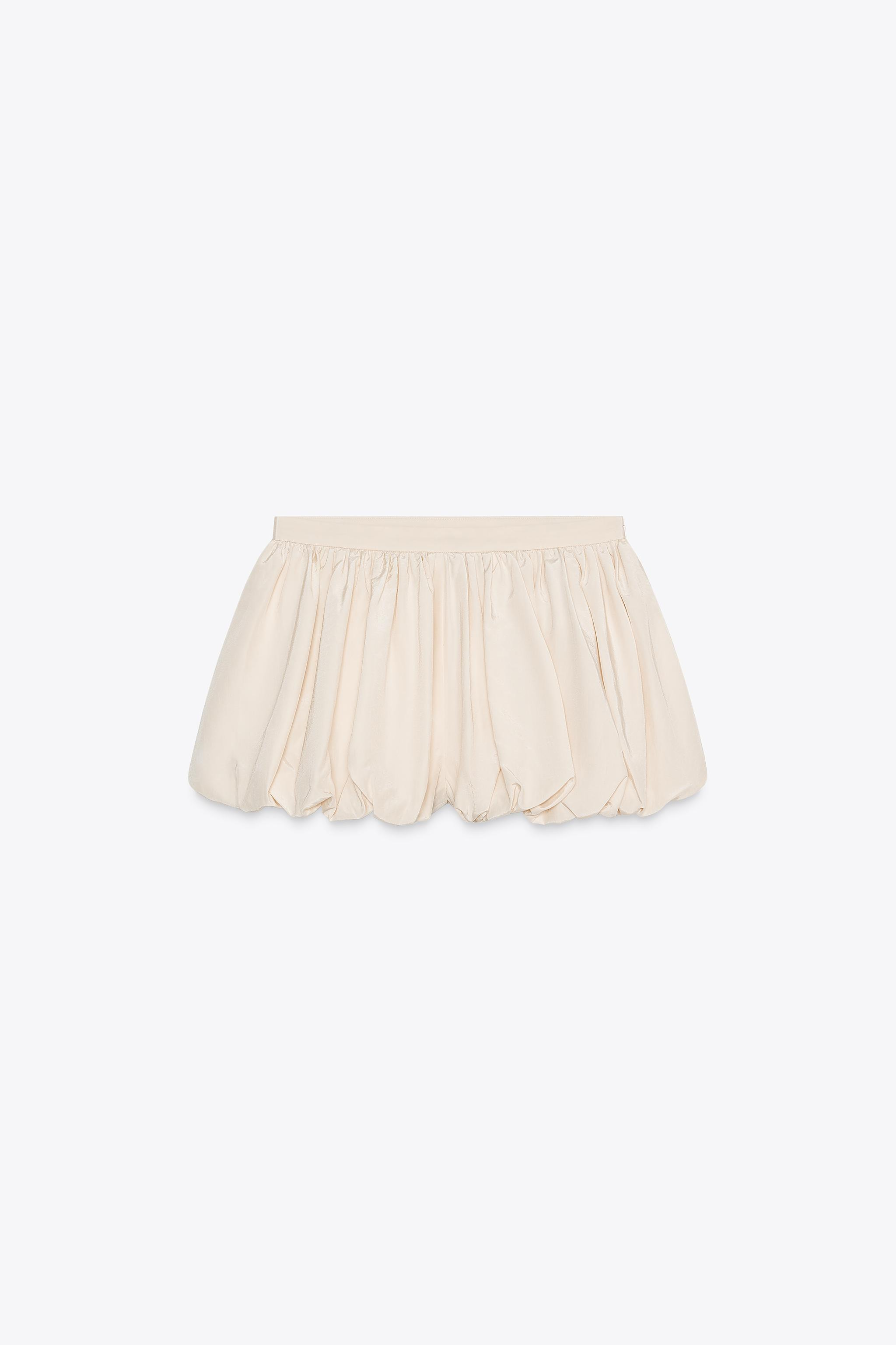 ZW COLLECTION BALLOON SKORT | Zara US