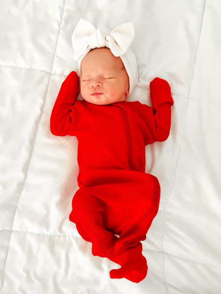 Organic waffle ruffle onesie from spearmint baby. Newborn outfit. Baby girl outfit  

#LTKbump #LTKkids #LTKbaby