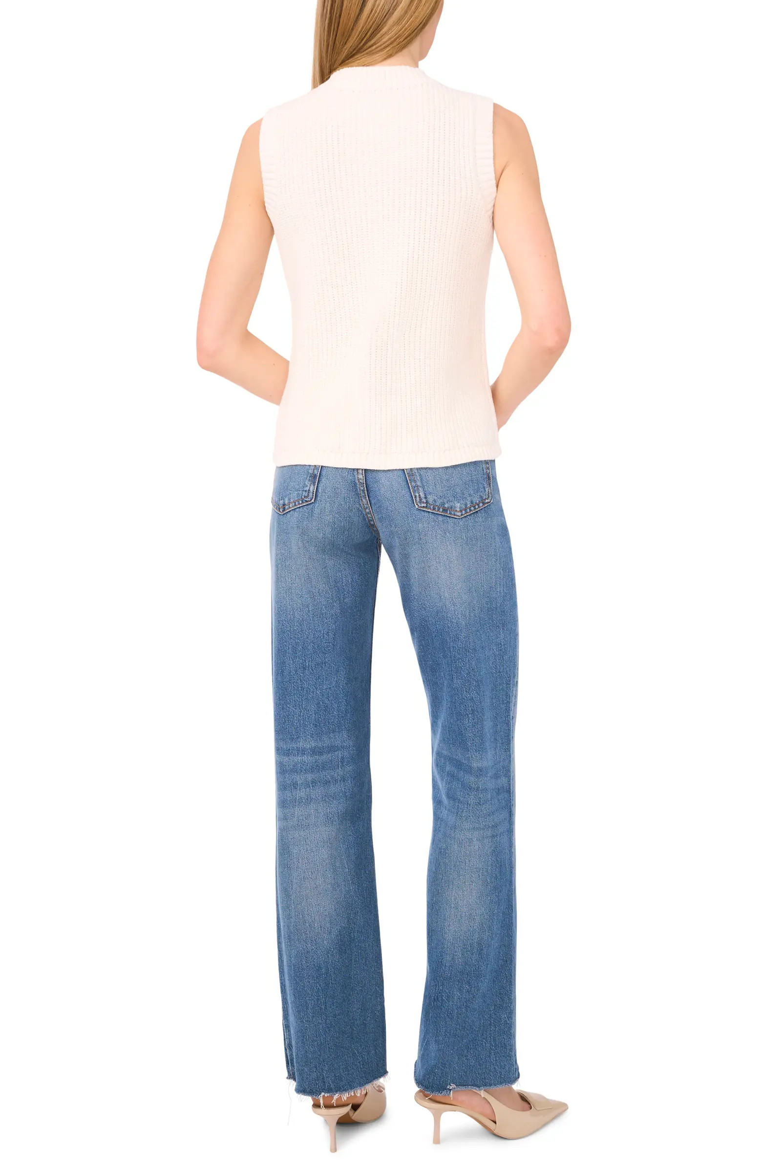 Sleeveless Cotton Cardigan | Nordstrom