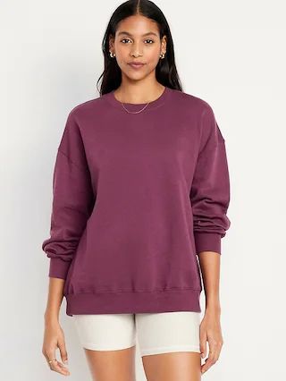 Oversized Tunic Sweatshirt for Women$36.99Best Seller182 Ratings Image of 5 stars, 4.59 are fille... | Old Navy (US)