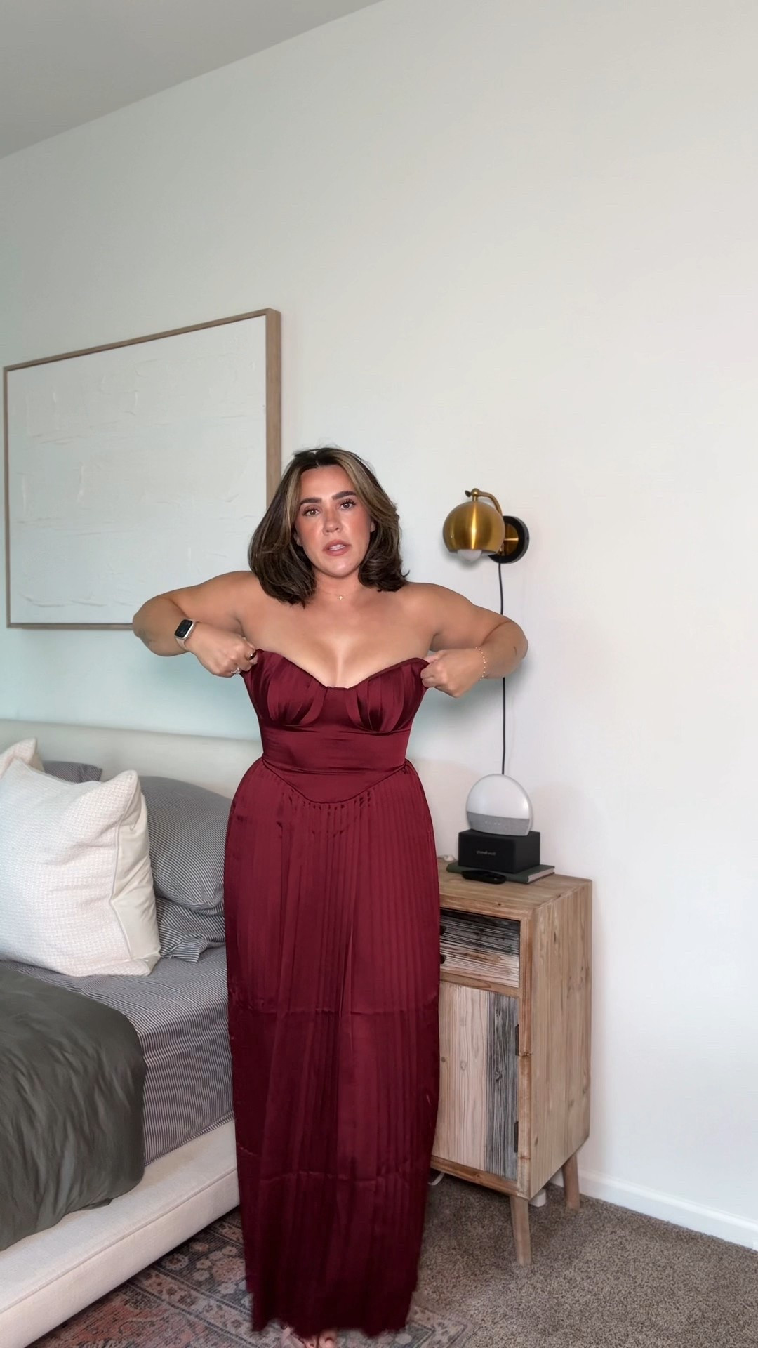 Formal Hollywood glam dress! It’s giving Marilyn Monroe. Size L for me - could do XL! 

#LTKWedding #LTKStyleTip #LTKParties