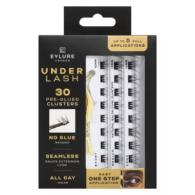 Eylure Underlash Pre-Glued Clusters False Eyelashes - 30ct | Target