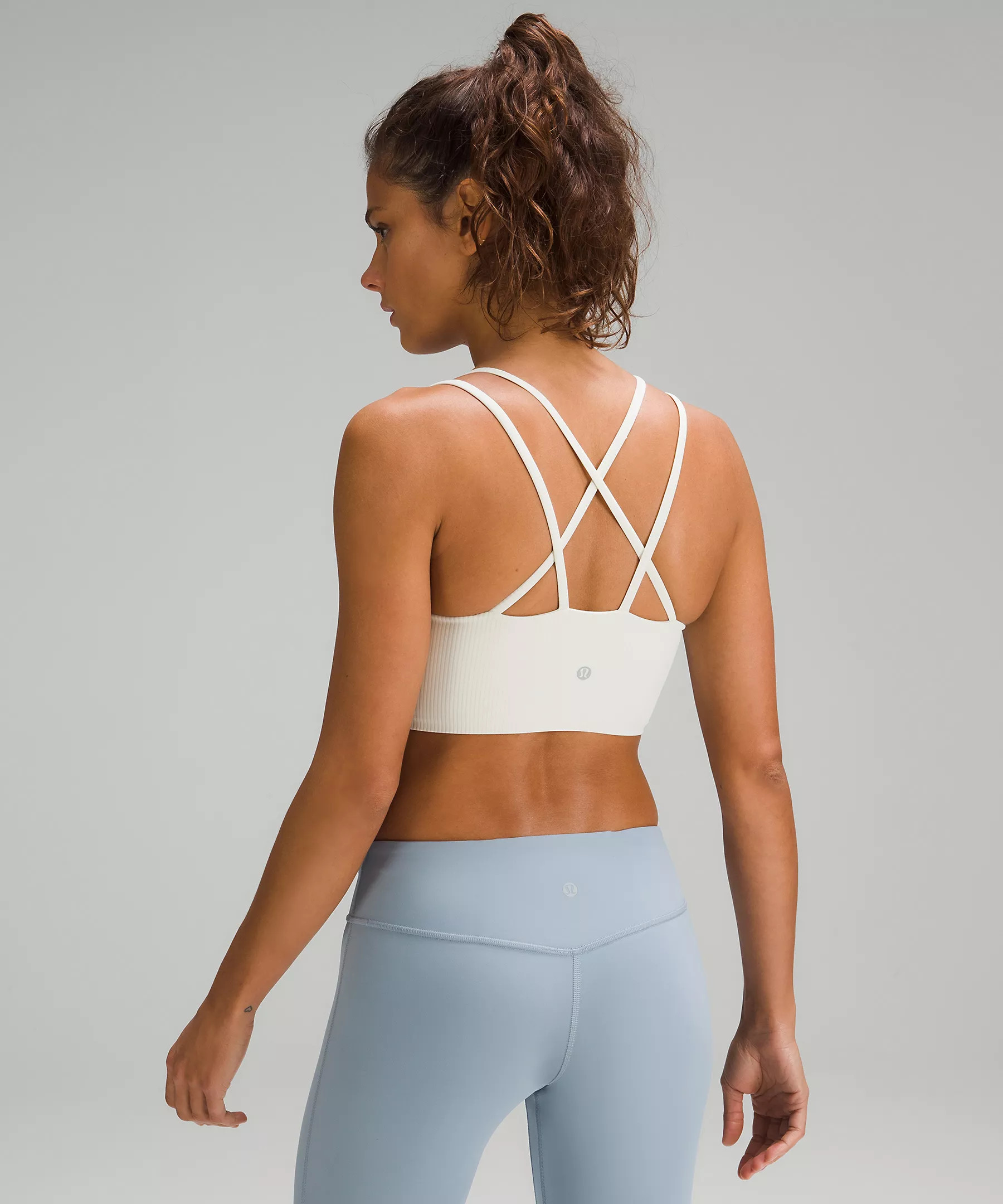 Like a Cloud Ribbed Longline Bra *Light Support, B/C Cup | Women's Bras | lululemon | Lululemon (US)