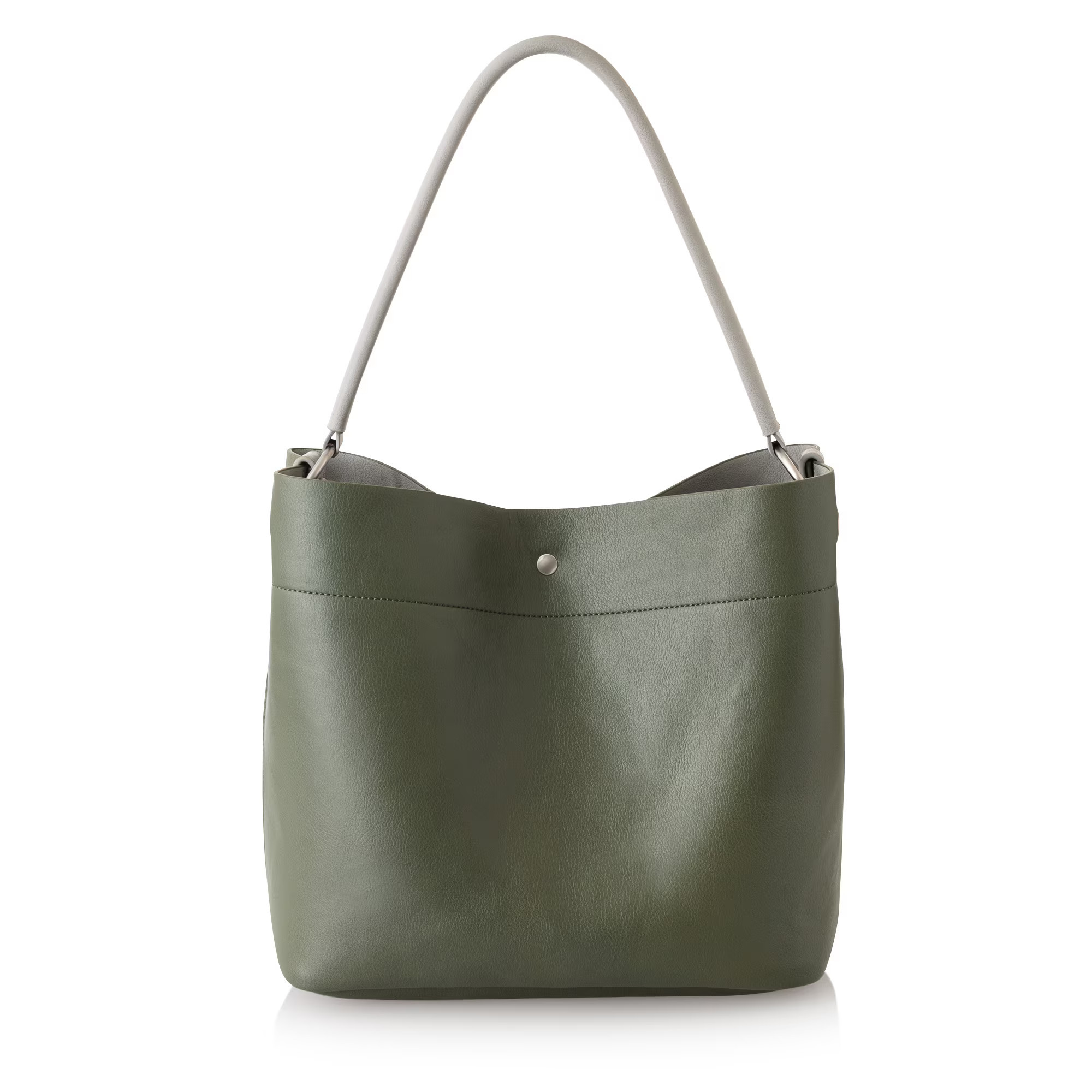Khaki Hobo Slouch Bag | Oliver Bonas (Global)