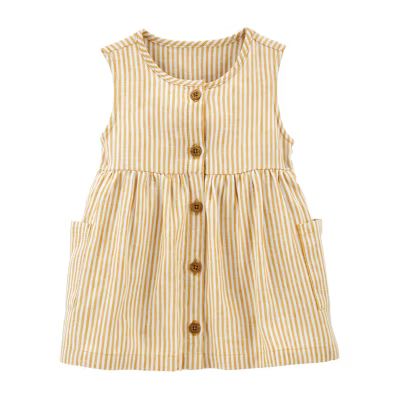 Carter's Toddler Girls Round Neck Sleeveless Blouse | JCPenney