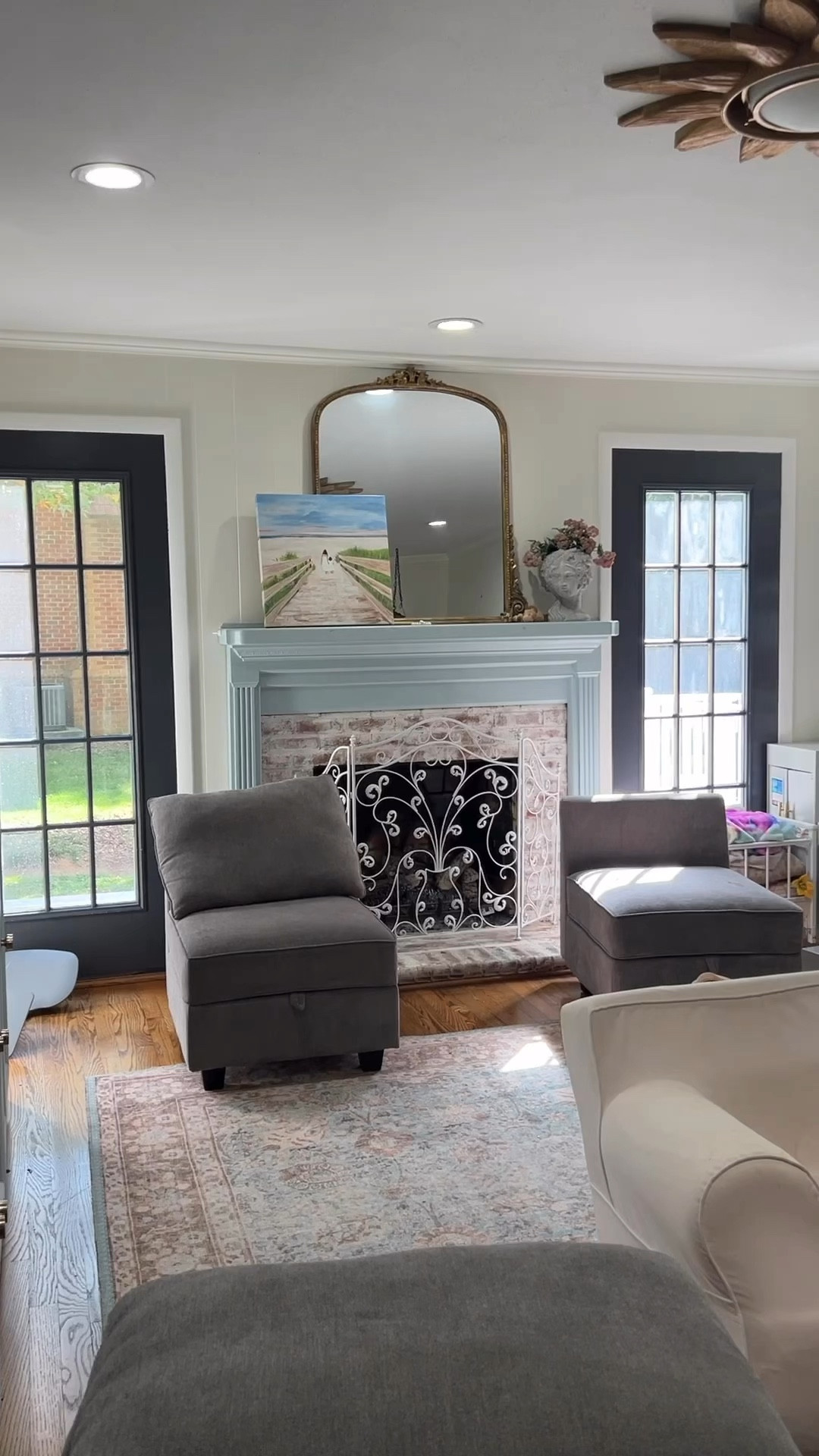 If putting up twinkle lights now is our worst offense, I can live with that. Sometimes you just crave a dose of joy. ✨ 

Last December my husband and I transformed our playroom into a family media room. We wanted so badly to have it done before Christmas, but the decorating just didn’t happen. 

So when our new tree from @shopterrain arrived this week, we couldn’t help ourselves. We had to see all of our hard work decked out. 

Merry fall, y’all. 🙃 

#terrainpartner #shopterrain 

#LTKStyleTip #LTKHome #LTKSeasonal