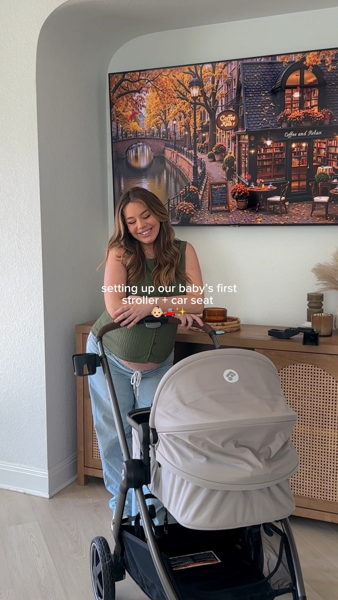 Setting up baby’s first car seat + stroller!! 

#LTKBaby #LTKBump
