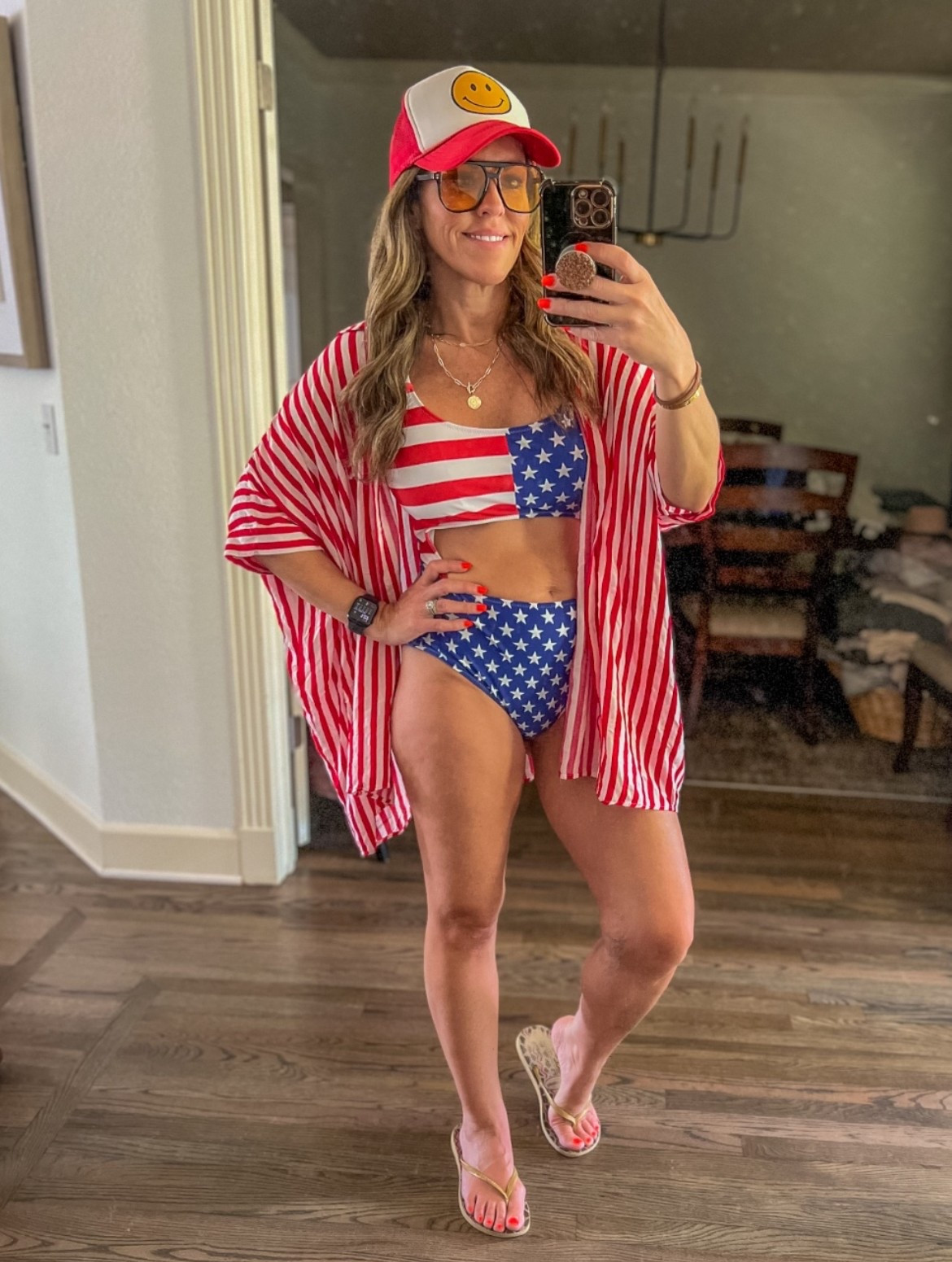 Red, white, and poolside 💦🇺🇸☀️
Celebrating freedom, sunshine, and splash-filled memories today!
Happy 4th of July! 💙❤️ #FourthOfJuly #PoolDayVibes #StarsAndStripes

#LTKSeasonal #LTKSwim #LTKBeauty