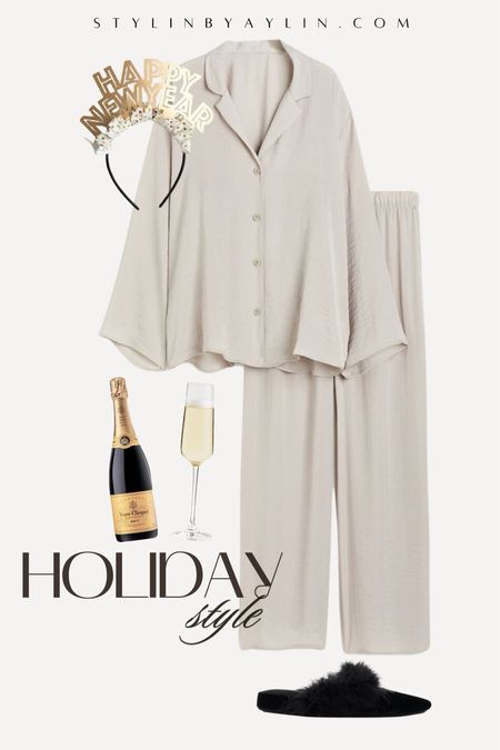 Outfits of the week- Holiday style edition, pajama set, New Year’s Eve look, style inspo, StylinByAylin 

#LTKstyletip #LTKHoliday
