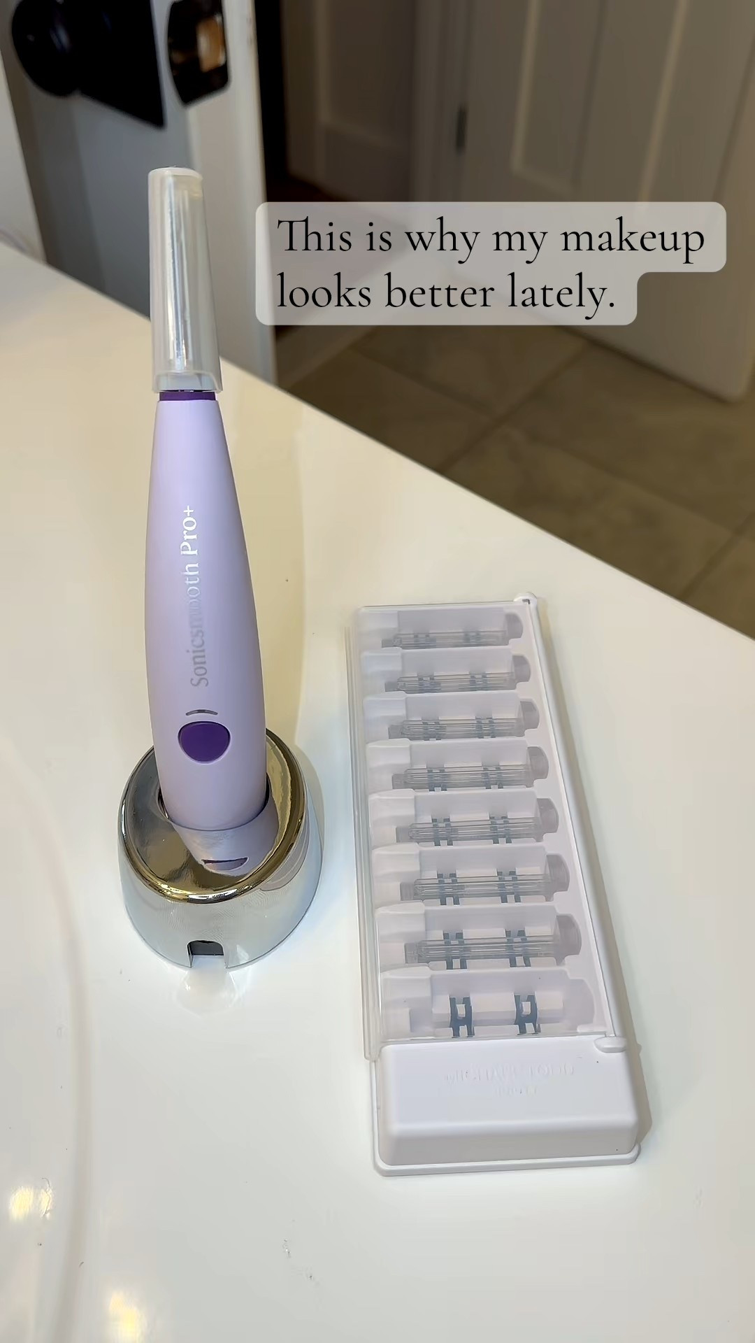 I finally tried the Michael Todd Beauty SonicSmooth Dermaplaning Tool and now I get the hype. It gently removes peach fuzz and dead skin so my skincare goes on smoother and makeup sits so much better. Such an easy step to add into my routine when I want instant results at home ✨

#ad #michaeltoddbeauty #skincareproducts @michaeltoddbeauty 

#LTKgrwm #LTKmorningroutine #LTKmomlife