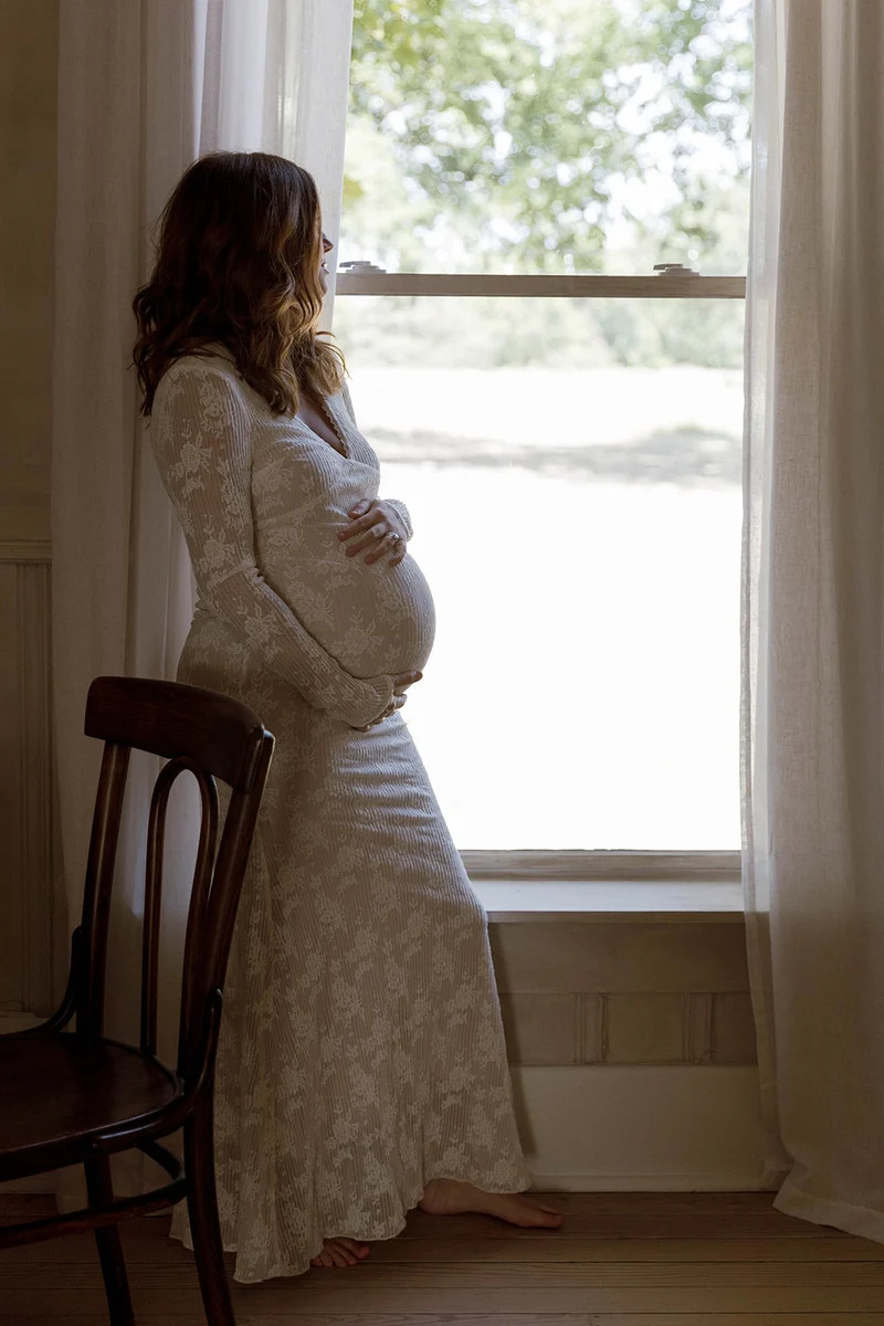 Savilla Lace Maxi Dress in Ivory *10/15 PRE-ORDER* | Worth Collective