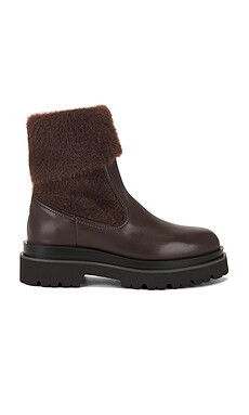 Lola Cruz Ankle Boot in Marr?n from Revolve.com | Revolve Clothing (Global)