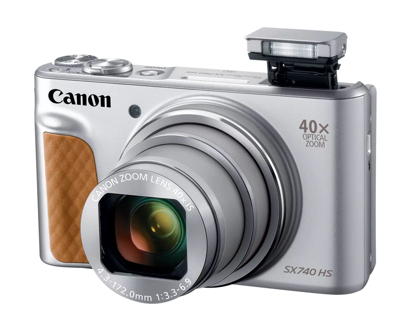 PowerShot SX740 HS Silver | Canon
