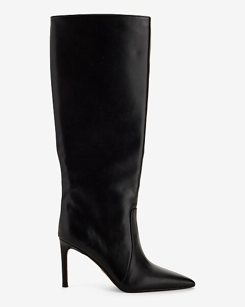 Pointed Toe Thin Heeled Tall Boots | Express