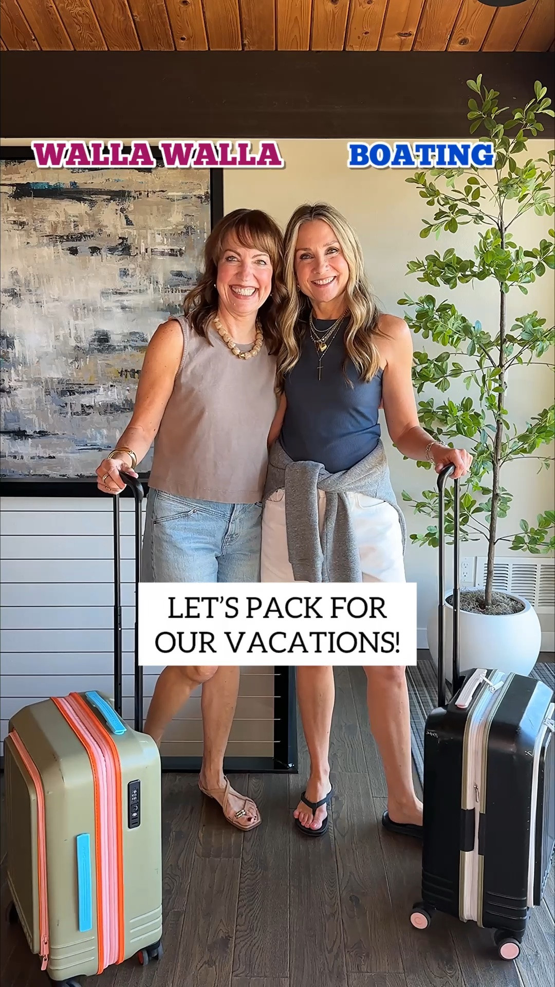 Part of the fun of traveling is planning outfits!! Julie is off on her family boat adventure, and I’m off to Walla Walla wine country for wine tasting and a little golf! These vacations are more casual, but casual outfits should never be boring! We love traveling in September. Do you have any upcoming travel plans? ✈️🚗

Travel outfit, lounge outfit, casual outfit, date night outfit, golf outfit

#LTKootd #LTKOver40 #LTKTravel