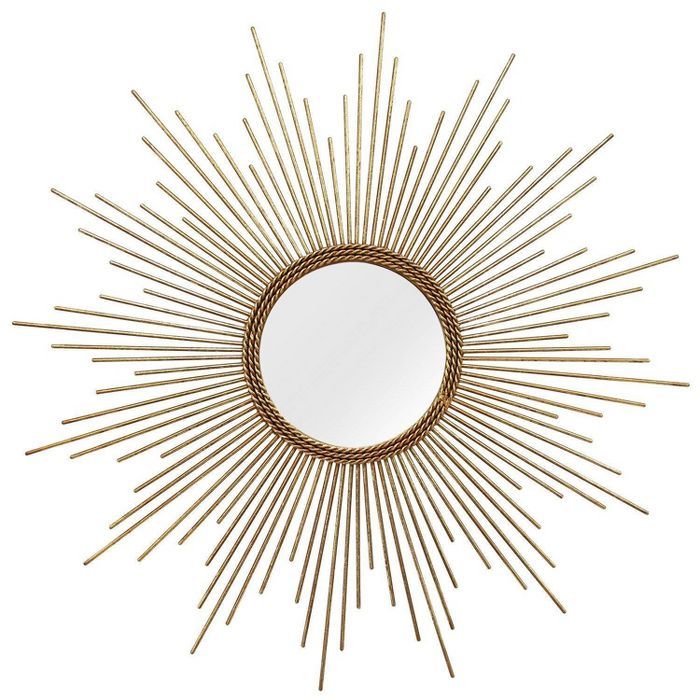 26" Andrea Wall Mirror Gold - Stratton Home Décor | Target