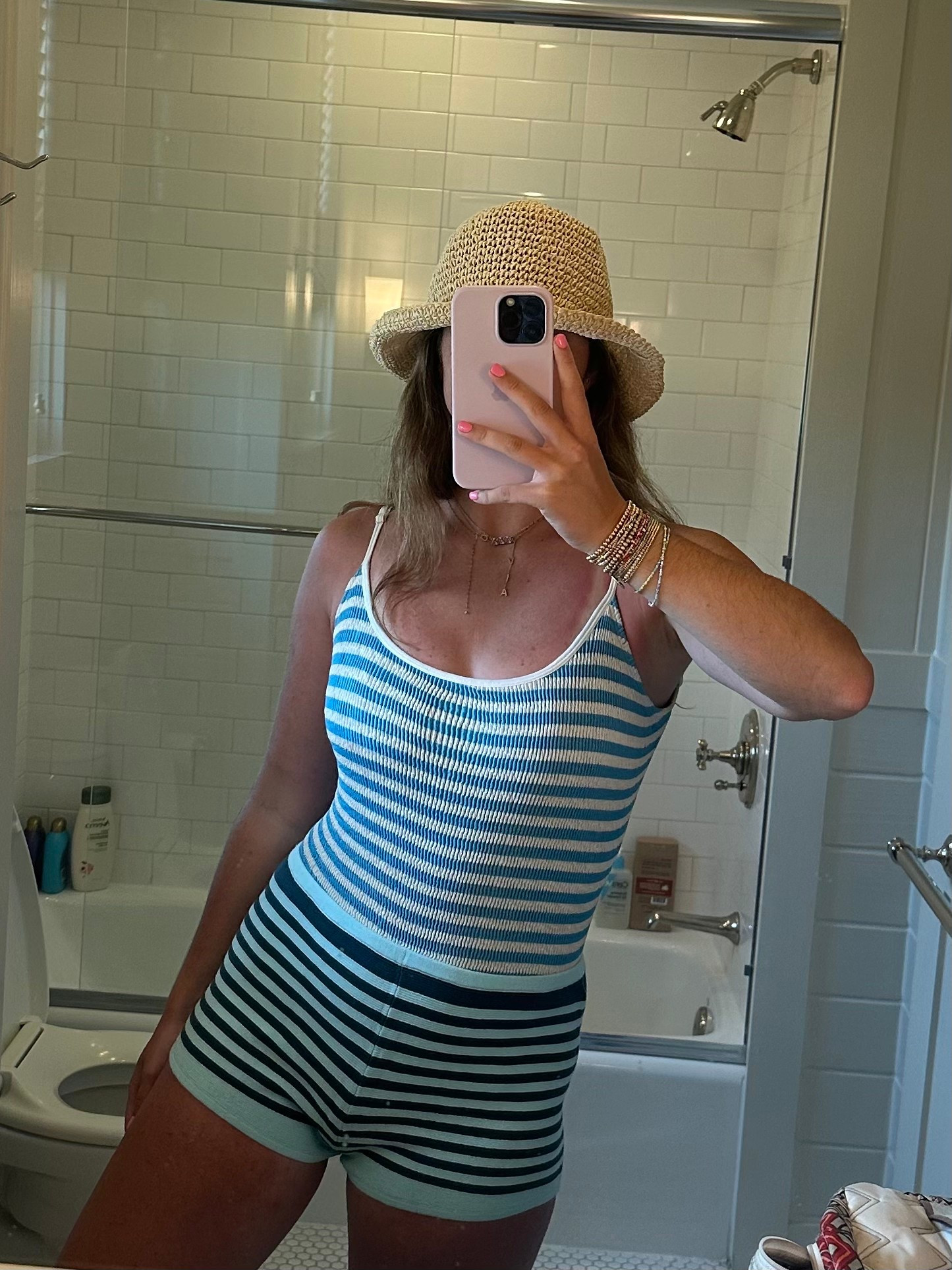 Stripes x stripes! Summer uni! 

#LTKSeasonal #LTKStyleTip #LTKTravel