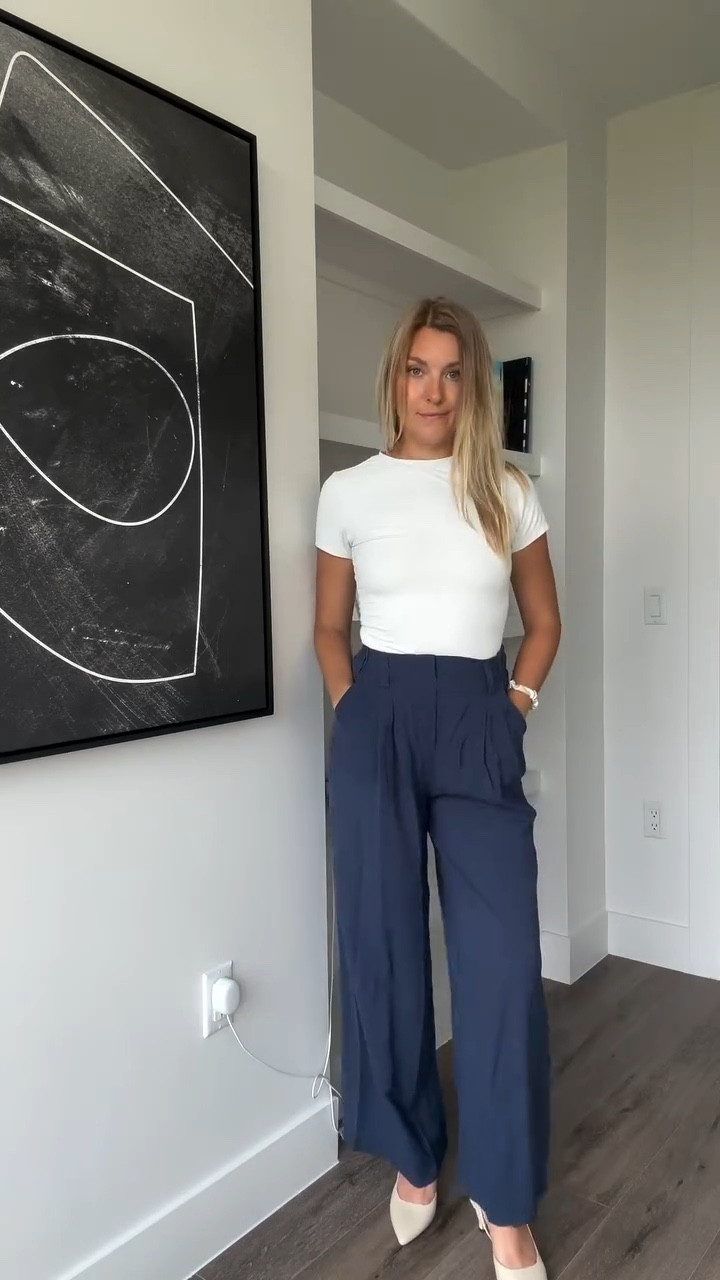 These pants are super comfy and look great on! Perfect casual work trouser. Use code “stylee15” for a discount 

Links in bio and stories 

Summer style / work outfits / business casual / networking event outfit / summer fashion / trouser / flowy pant / linen pant / linen trouser / halara review 

#summerfashion #workoutfit #businesscasual