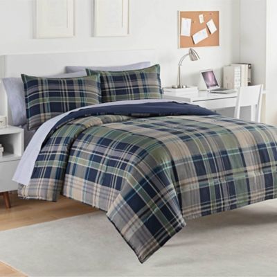 IZOD® Seattle Twin/Twin XL Comforter Set in Tan | Bed Bath & Beyond