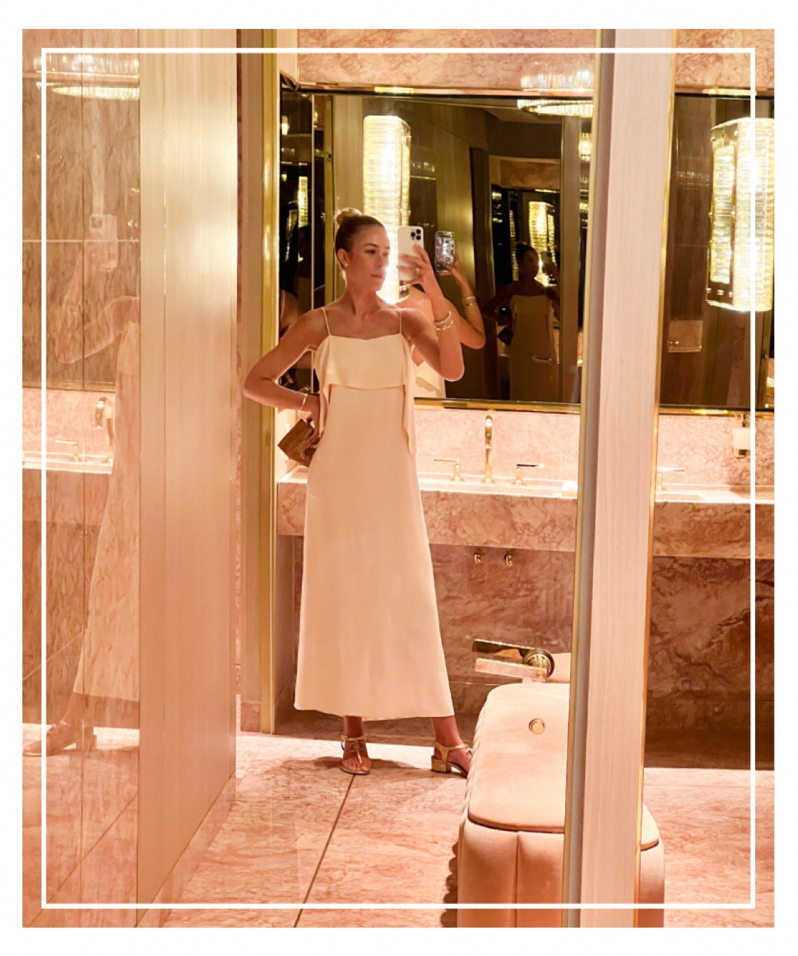 NEW. FAVORITE. DRESS.
Totême’s drape dress with fluid fabric that dips in the back. The way I felt wearing this piece is the goal. It made me feel… classy and sleek. Ugh ok I’m in love.
(Great idea for brides)

#LTKtravel #LTKeurope #LTKwedding